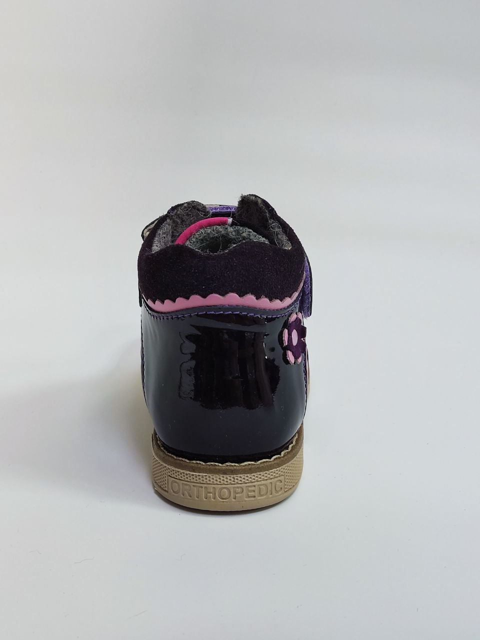 Ботинки осенние цв. темно-фиолетовый TW-319-3 фото 3