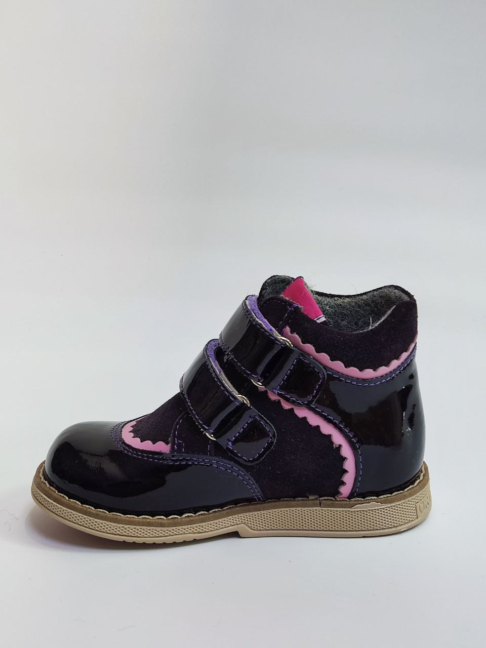 Ботинки осенние цв. темно-фиолетовый TW-319-3 фото 2