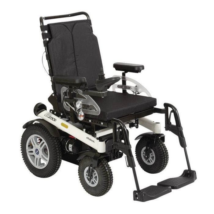 Инвалидная коляска с электроприводом B500 фото 4