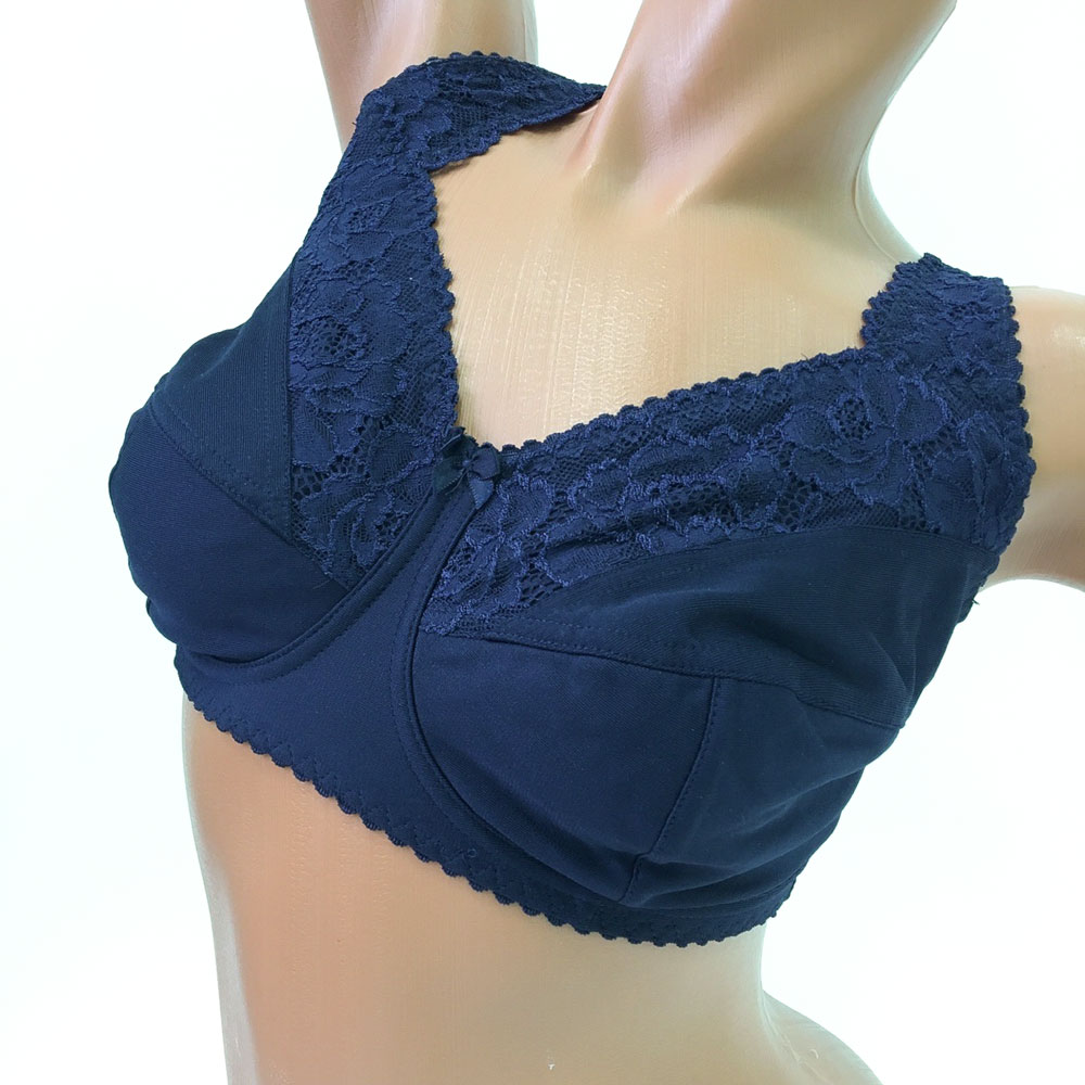 Бюстгальтер после мастэктомии Синий с голубым ЛФ0918 В104 фото 1