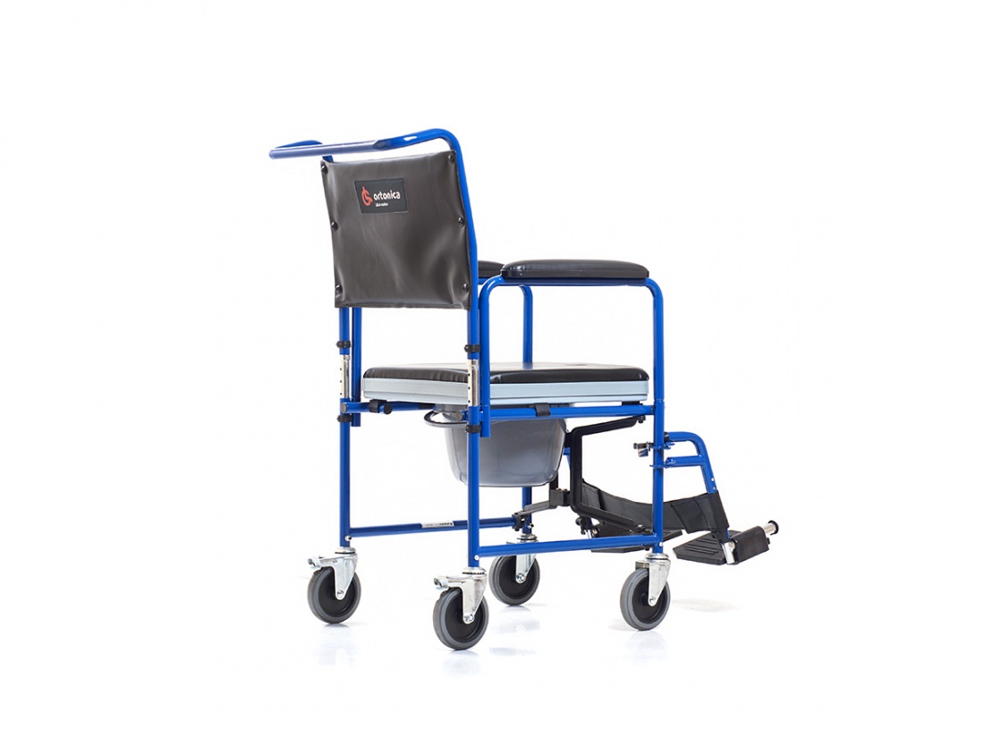 Кресло стул с санитарным оснащением с колесами Ортоника ту 34