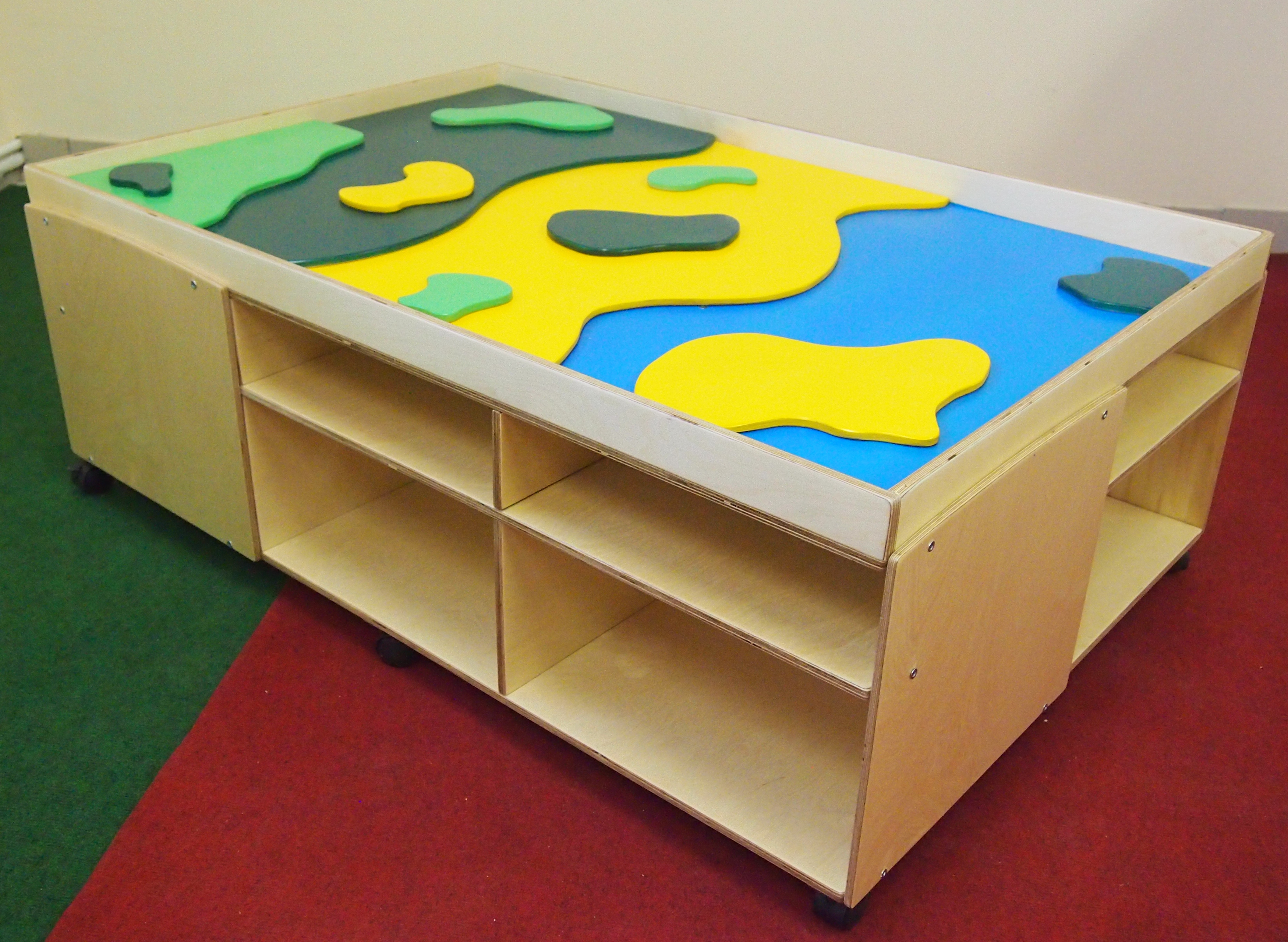 трансформированная мебель для детского сада