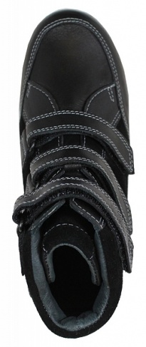 Ботинки осенние черные 65-133  фото 3