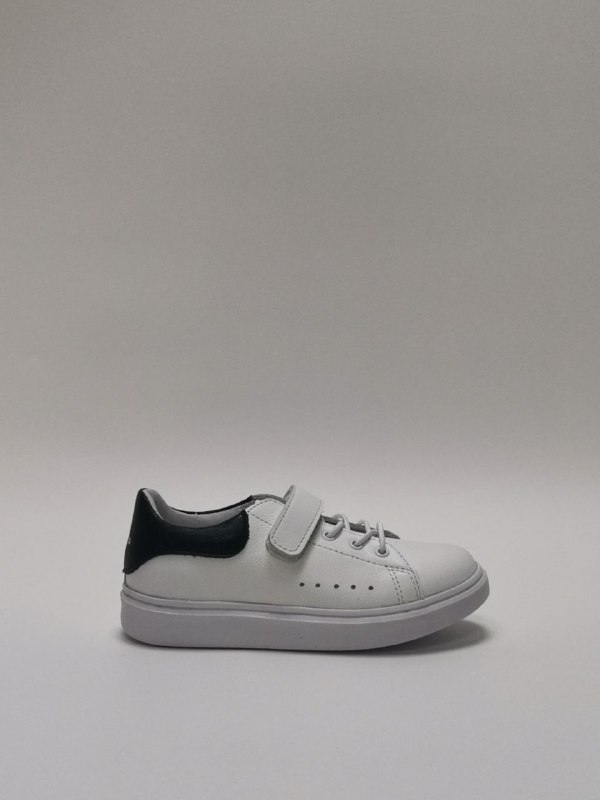 Полуботинки школьные для мальчика 11233-КП-99,1 (белый/черный) фото 5