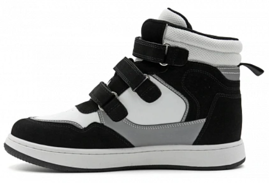 Ботинки ортопедические детские с высоким берцем Ортомода 42026-Х-601 кожаные цв.черный фото 3