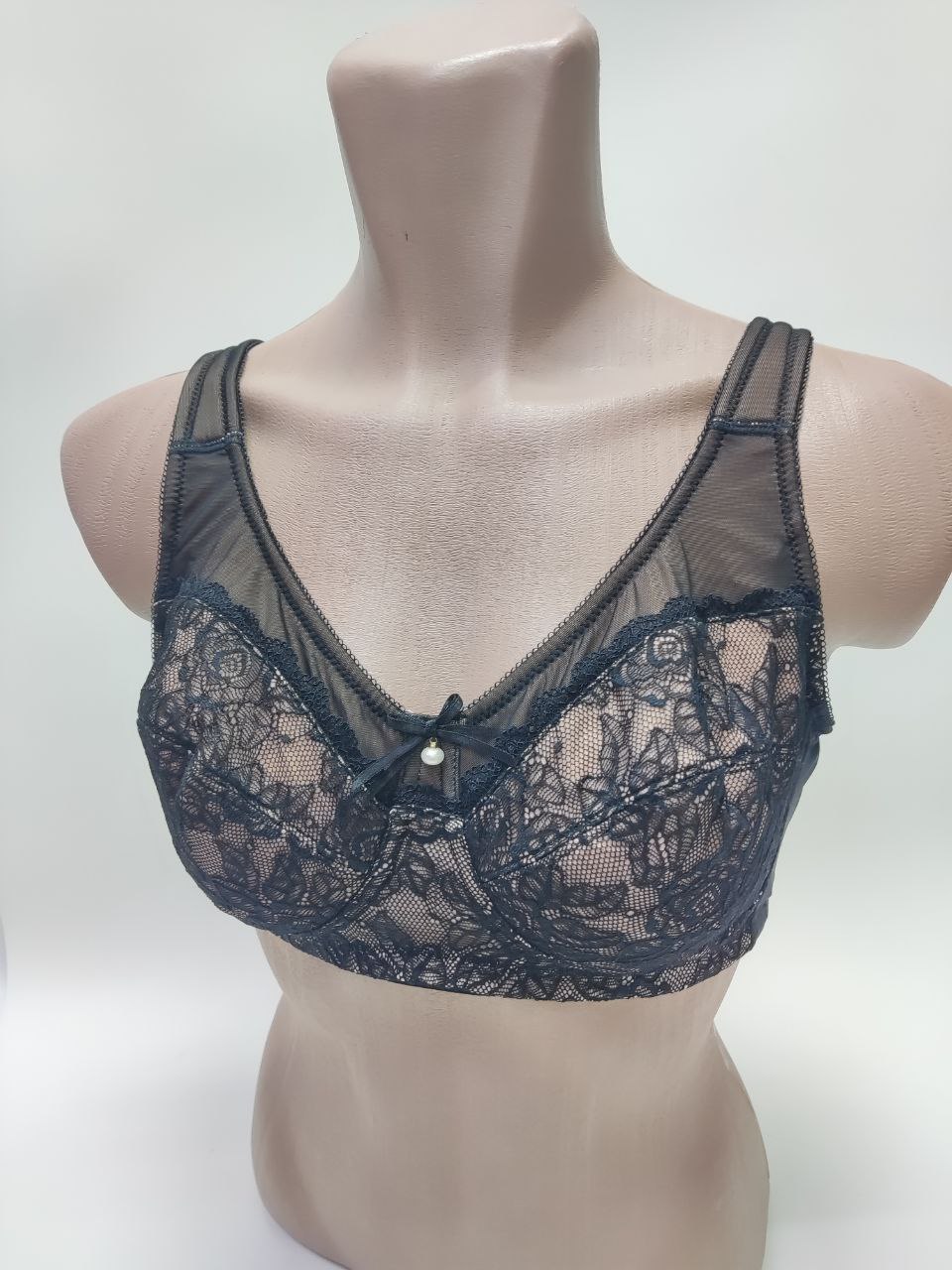 Бюстгальтер после мастэктомии Черный 1102 фото 3