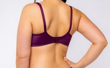 Бюстгальтер после мастэктомии Темный виноград 75В ЛФ0918 2605 фото 2