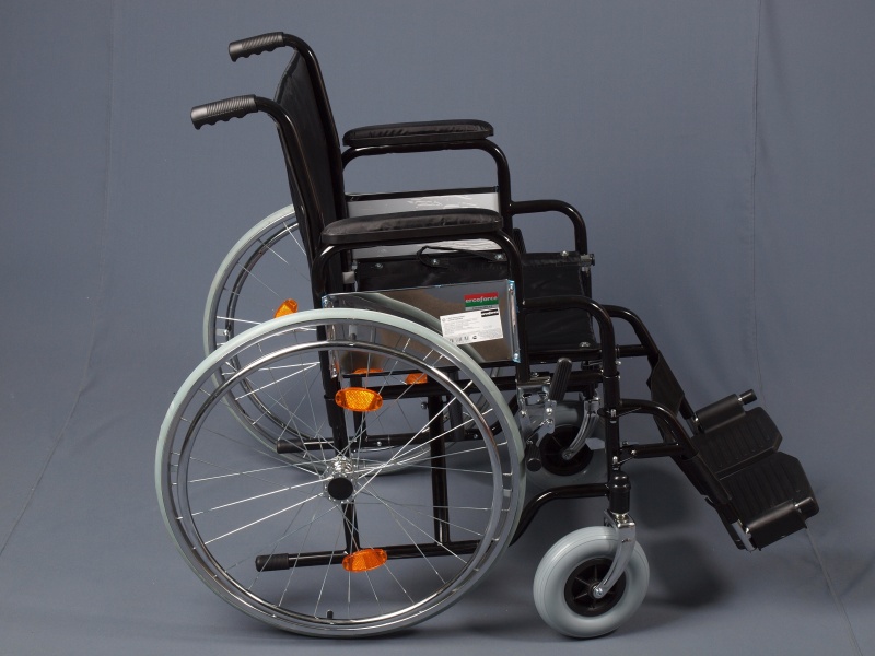 Коляска инвалидная Ergofors с ручным приводом Е 0812 (Эргофорс) фото 5