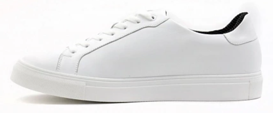 Кеды ортопедические мужские кожаные Ортомода 61145-Х-605 увеличенной полноты белые фото 4